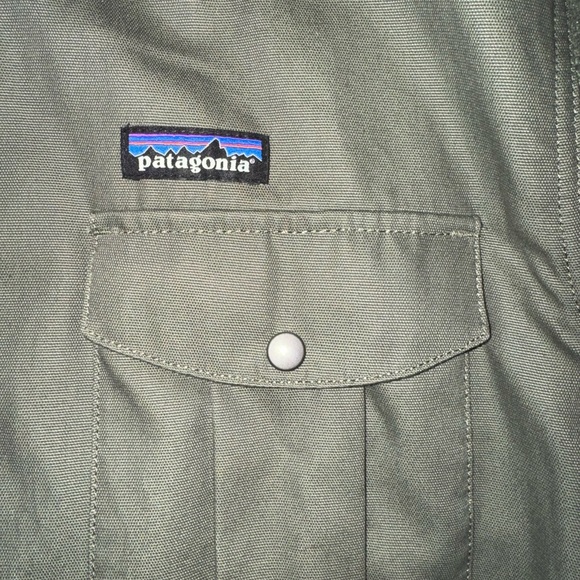 Patagonia Olive Better Sweater Hybrid Hoody Jacket size Large mens - Picture 2 of 5